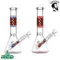 WATER PIPE BEAKER WAVY STRIPE WP12105 1CT
